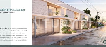 Townhouse dúplex cerca del mar en Salinas - 3 hab.