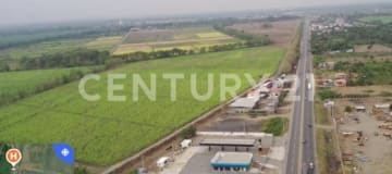 Terreno 3.658m² en Yaguachi. Ideal para proyectos comerciales. $300K