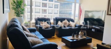 Departamento en piso 9 con vista y áreas comunales en sector privilegiado