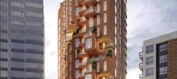 Venta Departamento piso 17 de 2 Habitaciones. Sector La Carolina. Av Shyris. IR