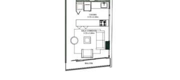 IR VENTA SUITE CON BALCON SECTOR QUITO TENIS