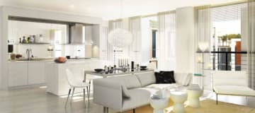 Venta Espectacular Estudio con balcón. Piso 26. Puerto Santa Ana. Yoo Guayaquil. SC