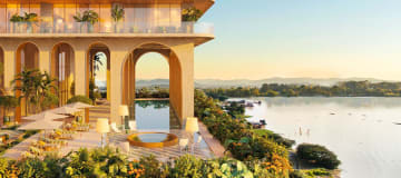 Venta Espectacular Estudio con balcón. Piso 26. Puerto Santa Ana. Yoo Guayaquil. SC