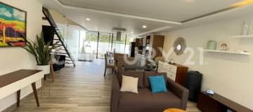 Duplex con patio privado y vista al Ilaló en Tumbaco