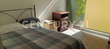 Departamento moderno amoblado con 5 dormitorios y terraza en conjunto residencial