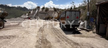 72 hectáreas de puzolana volcánica con títulos de explotación minera