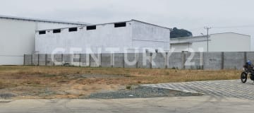 Terreno esquinero 459m² en ALMAX PLUS para bodega/ofibodega