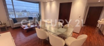 Departamento 127m² con terraza BBQ y vista panorámica