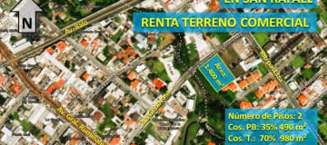 RENTA TERRENO COMERCIAL 1.400 m² SAN RAFAEL VALLE DE LOS CHILLOS_IR