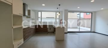 Departamento moderno 207m², 1° piso, lujo y áreas comunes