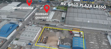 Venta o Renta Galpón en Terreno de 4000m2. Industrial Alto Impacto i3. Carcelén Industrial