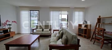 Departamento amoblado 21.5km Villas del Bosque, canon $840