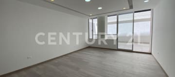Depto nuevo en Ponceano Alto, 3 hab, terraza 60m²