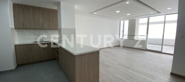 Depto nuevo en Ponceano Alto, 3 hab, terraza 60m²