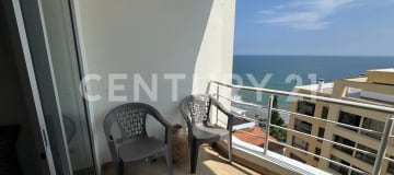 Departamento en piso 8 con vista frontal al mar en Manta