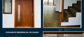 Venta de Casas 3 dormitorios en Dos Plantas a Estrenar Tipo Rústicas en La Armenia. SC