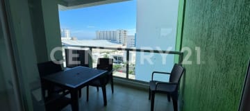 Suite moderna en Manta con vista al mar y amenidades exclusivas