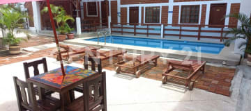 Hostería en venta a una cuadra del mar con 24 habitaciones