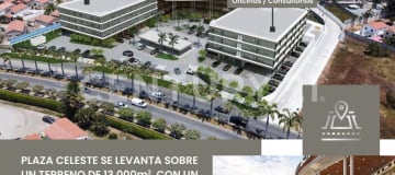 Oficina en Plaza Celeste desde $122K - 42m², parqueadero y seguridad