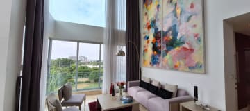 Penthouse Amoblado en venta-4 dormitorios-Mocolí Golf, Samborondón