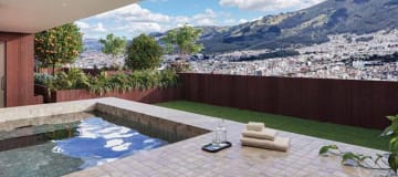 Venta depatamento 2 dormitorios, Sector la Carolina. Piso 9. AB