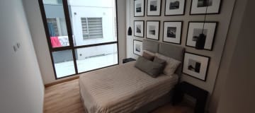 Venta depatamento 2 dormitorios, Sector la Carolina. Piso 9. AB