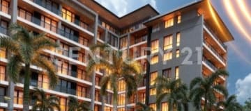 Departamento de 3 dormitorios en River Buildings con balcones y vista al río