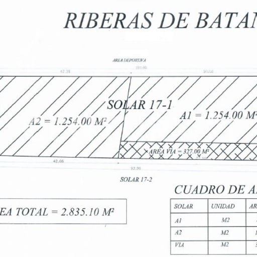 Terreno 2,835m² en Samborondón - Opción de dividir en 2 lotes