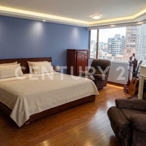 Depto. 370m² en La Carolina - Quito, con vista y tecnología