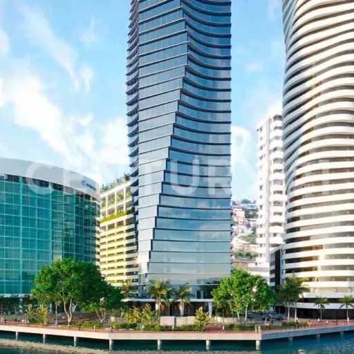 Oficina 168m2 en Puerto Santa Ana, Guayaquil