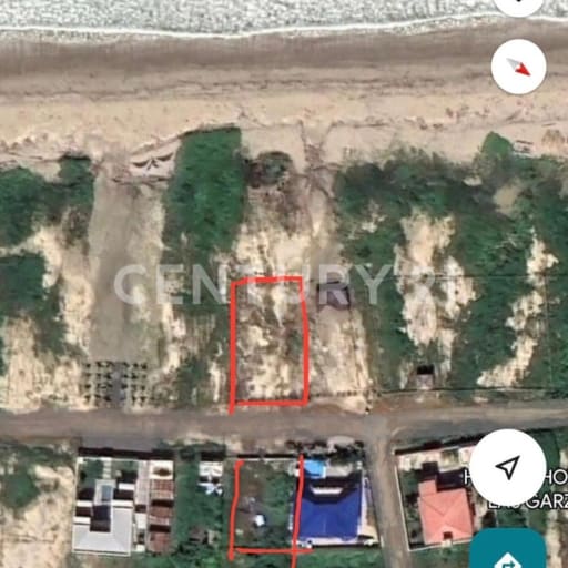 Terreno de 500 m² en urbanización privada con vista al mar