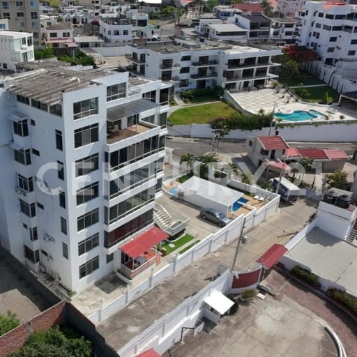 Departamento frente al mar en Edificio Umiña, 3 dormitorios