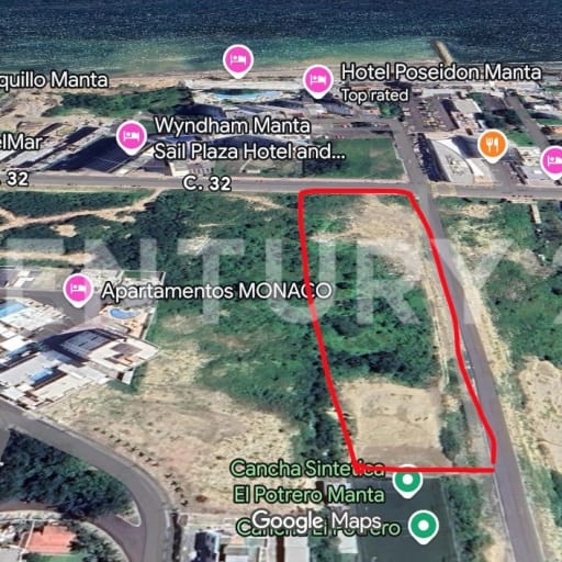 Terreno 13,740m² en Manta - Oportunidad de inversión