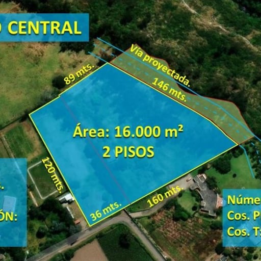 Venta terreno de 16.000 m² en Puembo zona estratégica a $62 por metro – AH