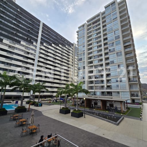 Depto. de 138m² en Puerto Santa Ana con vista al río y piscina