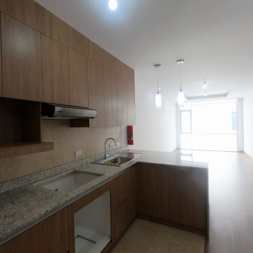 VENTA SUITE POR ESTRENAR DE 54,7 M2 5TO PISO, SECTOR LA CAROLINA IR