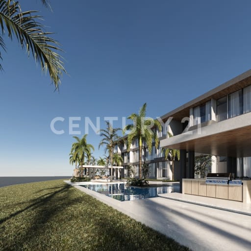 Casa en planta baja con patio de 72m² en conjunto de lujo frente al río