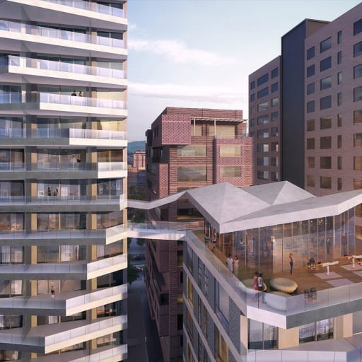 Suite en Venta con Balcón y Vista a la González Suárez