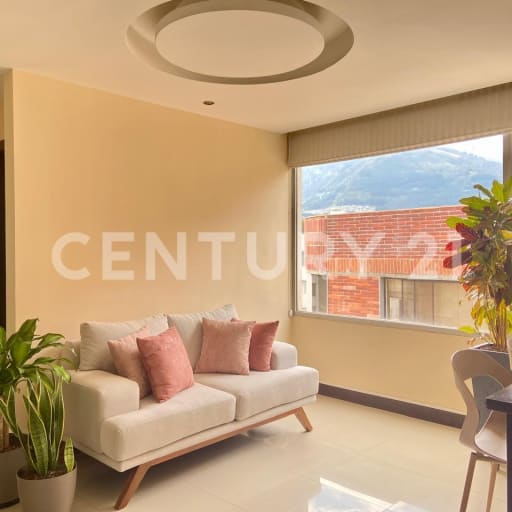 Suite en La Carolina: 1 dormitorio y parqueadero cubierto