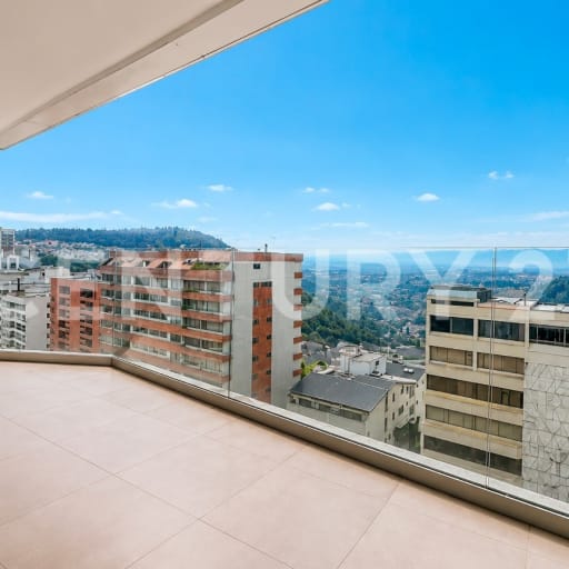 Departamento de lujo en OH Residencias, vista a Cumbayá