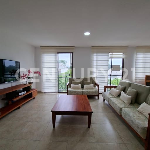 Departamento amoblado 21.5km Villas del Bosque, canon $840
