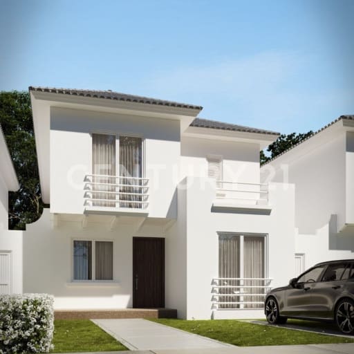Casa moderna en Portón del Río con 2 plantas y seguridad 24/7