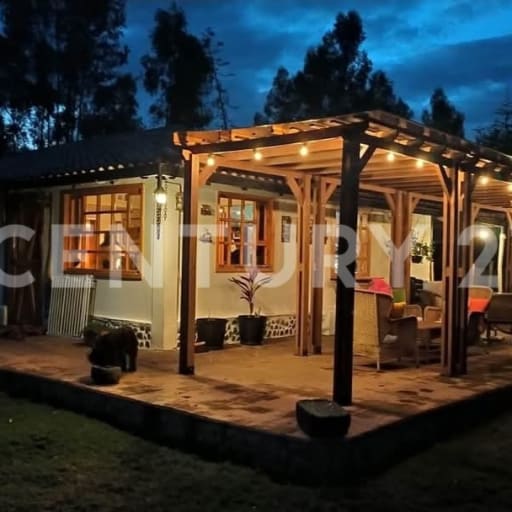 2 casas en 2 has con vista al Cotopaxi en lotización ecológica