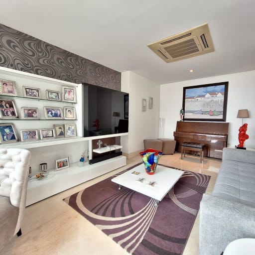 Penthouse Amoblado en venta-4 dormitorios-Mocolí Golf, Samborondón