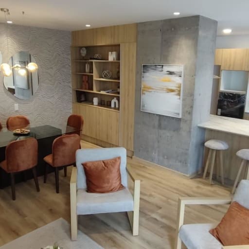 Venta depatamento 2 dormitorios, Sector la Carolina. Piso 9. AB