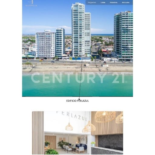 Departamento frente al mar en Salinas, 132 m², sector VIP