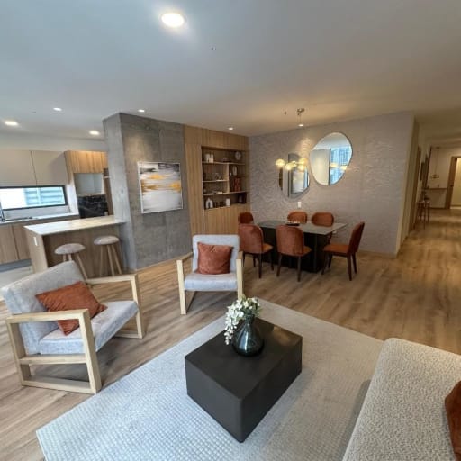 Venta departamento, 3 dormitorios. Sector La Carolina. AHD