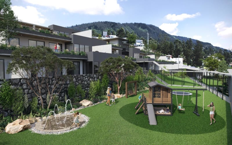 VENTA DE SUITE A ESTRENAR EN CUMBAYA , ENTREGA 2027 (AAG)