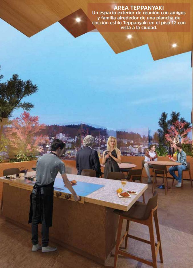 Departamento 3 dormitorios con terraza. Piso 7- La Carolina. IR