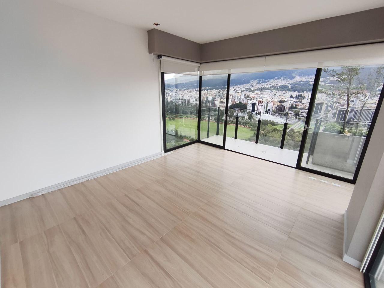 AB. Renta Departamento 2 dormitorios con balcón. Piso 22.